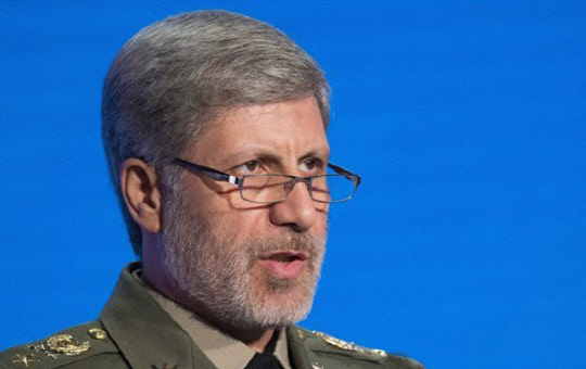 아미르 하타미 이란 국방장관.  [AP=연합뉴스]